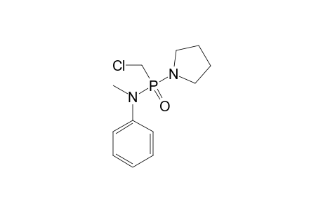 CHLOROMETHYL-(N-METHYL-N-PHENYLAMIDO)-(PYRROLIDIN-1-YL)-PHOSPHINE-OXIDE