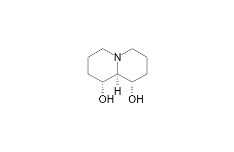 [1R,(1.beta.,9.beta.,9a.beta.)]-Octahydro-2H-quinolozine-1,9-diol