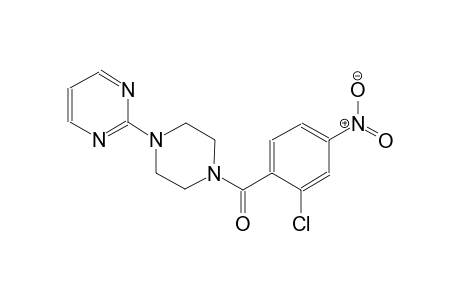 2-[4-(2-chloro-4-nitrobenzoyl)-1-piperazinyl]pyrimidine