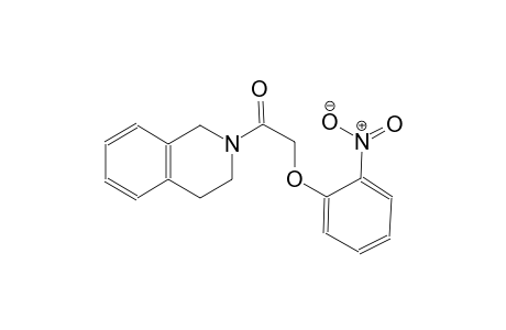 2-(3,4-dihydro-2(1H)-isoquinolinyl)-2-oxoethyl 2-nitrophenyl ether