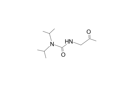 3-(2-oxidanylidenepropyl)-1,1-di(propan-2-yl)urea
