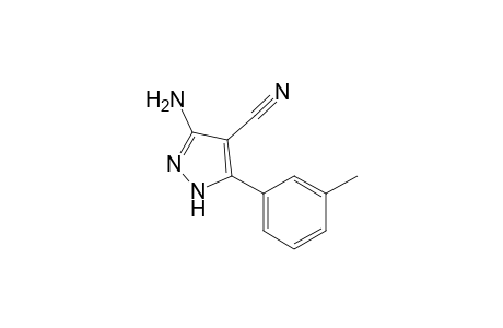 3-Amino-5-m-tolyl-1H-pyrazole-4-carbonitrile