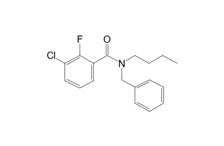 Benzamide, 3-chloro-2-fluoro-N-benzyl-N-butyl-