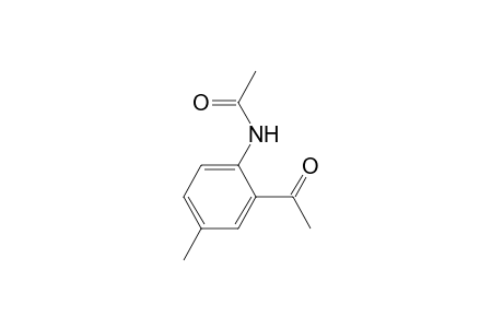 N-(2-acetyl-4-methylphenyl)acetamide