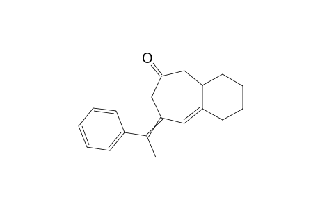 8-(1-Phenylethylidene)-3,4,4a,5,7,8-hexahydro-1H-benzo[7]annulen-6(2H)-one