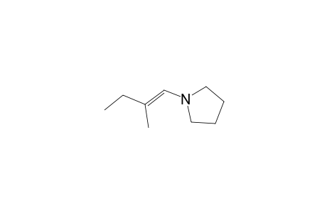 Pyrrolidine, 1-(2-methyl-1-butenyl)-