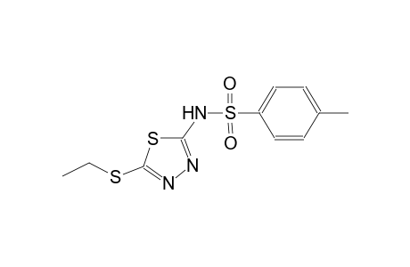 N-[5-(ethylsulfanyl)-1,3,4-thiadiazol-2-yl]-4-methylbenzenesulfonamide