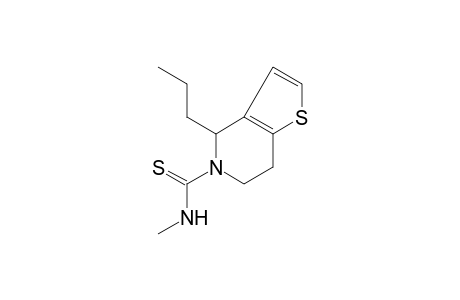 N-methyl-4-propyl-4,5,6,7-tetrahydrothiothieno[3,2-c]pyridine-8-carboxamide