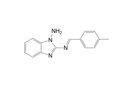 1-Amino-2-(4-methylbenzylidene)aminobenzimidazole