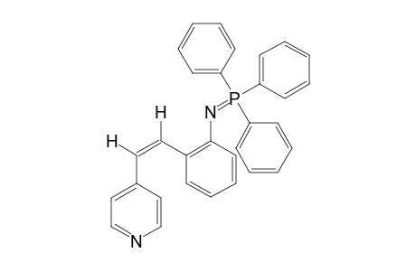 tri(phenyl)-[2-[(Z)-2-pyridin-4-ylethenyl]phenyl]iminophosphorane