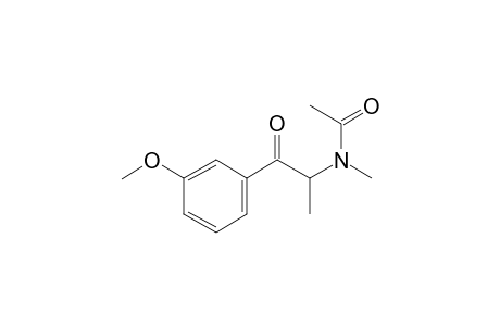 3-Methoxymethcathinone, N-acetyl-