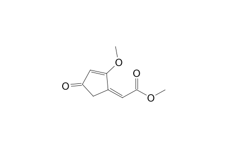4-Methoxycarbonylmethylidene-3-methoxycyclopent-2-enone