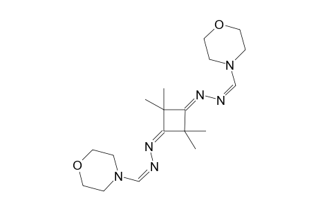 (Z)-Morpholin-1-carbaldehyde-[(2,2,4,4-tetramethylcyclobutan-1,3-diyliden)dihydrazone]