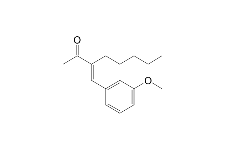 (E)-3-(3-methoxybenzylidene)octan-2-one