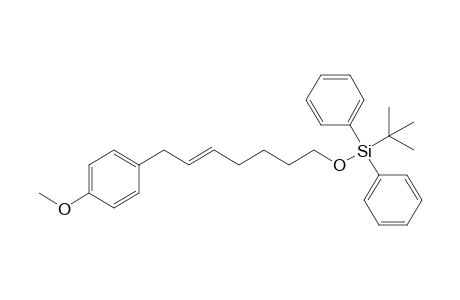 1-[7-(tert-Butyldiphenylsilyloxy)hept-2-en-1-yl]-4-methoxybenzene