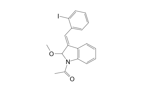 1-Acetyl-3-(2-iodobenzylidene)-2-methoxy-2,3-dihydroindole