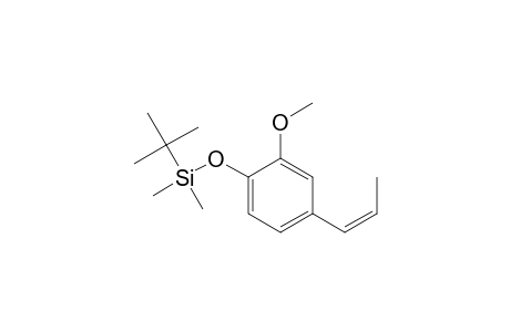 (Z)-1-[(tert-Butyldimethylsilyl)oxy]-2-methoxy-4-(1-propenyl)benzene