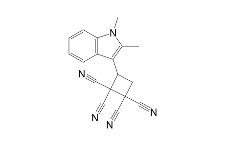 1,1,2,2-Cyclobutanetetracarbonitrile, 3-(1,2-dimethyl-1H-indol-3-yl)-