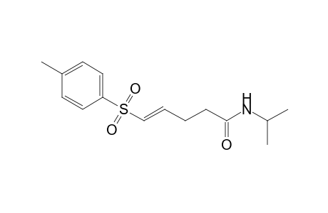 (E)-5-(4-methylphenyl)sulfonyl-N-propan-2-yl-4-pentenamide