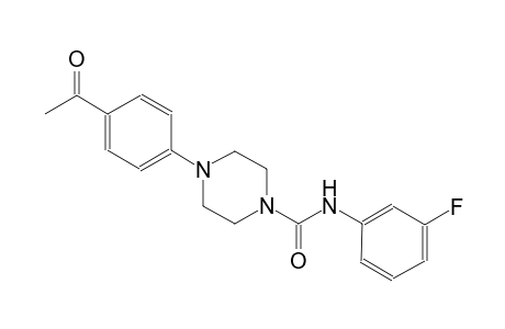 1-piperazinecarboxamide, 4-(4-acetylphenyl)-N-(3-fluorophenyl)-