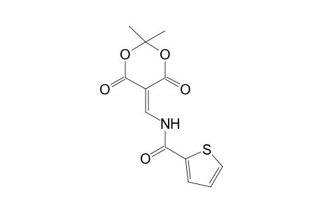 N-[(2,2-dimethyl-4,6-dioxo-1,3-dioxan-5-ylidene)methyl]-2-thiophenecarboxamide