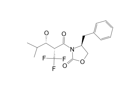 (4-S)-BENZYL-3-[(2-R,3-S)-3-HYDROXY-4-METHYL-2-(TRIFLUOROMETHYL)-PENTANOYL]-OXAZOLIDIN-2-ONE