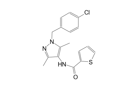 N-[1-(4-chlorobenzyl)-3,5-dimethyl-1H-pyrazol-4-yl]-2-thiophenecarboxamide