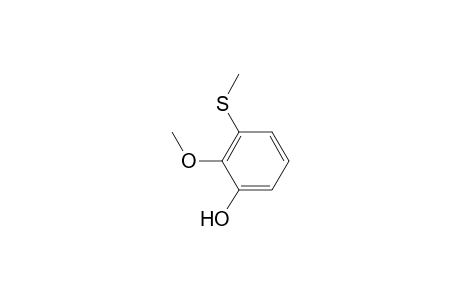 2-Methoxy-3-(methylthio)phenol