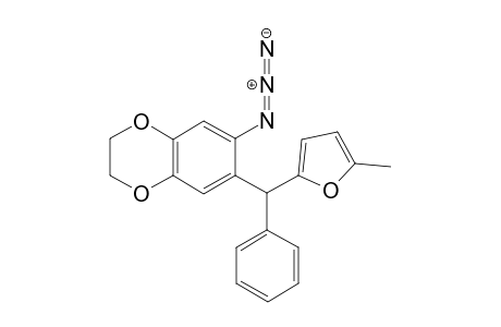 6-Azido-7-[(5-methylfuran-2-yl)(phenyl)methyl]-2,3-dihydro-1,4-benzodioxine