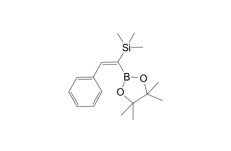 (E)-trimethyl(2-phenyl-1-(4,4,5,5-tetramethyl-1,3,2-dioxaborolan-2-yl)vinyl)silane