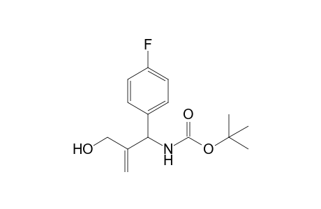 tert-Butyl [1-(4-Fluorophenyl)-2-hydroxymethylallyl]carbamate