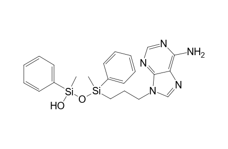 1-[3-(N-9-adenyl)propylmethylphenyl-3-(methylphenyl)disiloxan-3-ol