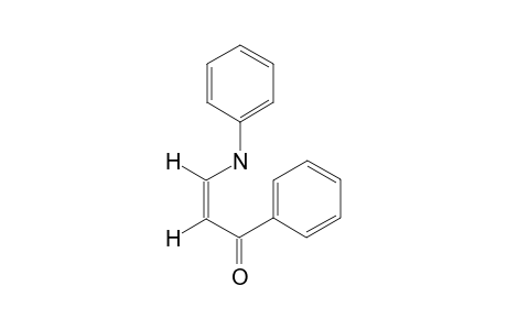 (Z)-1-PHENYL-3-PHENYLAMINOPROP-2-EN-1-ONE