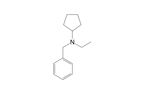 N-Benzyl-N-cyclopentyl-ethylamine