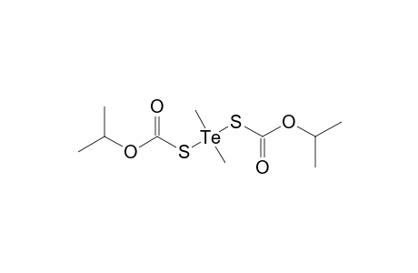 DIMETHYL-DI-(ISOPROPYLOXYCARBONYLTHIO)-TELLURIUM-IV
