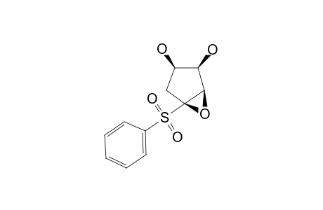 (1R,2R,3R,4R)-1-BENZENESULFONYL-1,2-EPOXY-3,4-DIHYDROXY-CYCLOPENTANE