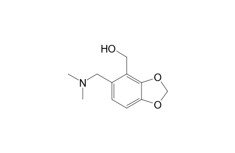 {5-[(dimethylamino)methyl]-1,3-benzodioxol-4-yl}methanol