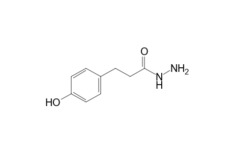p-hydroxyhydrocinnamic acid, hydrazide