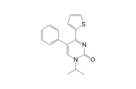 1-isopropyl-5-phenyl-4-(2-thienyl)-2(1H)-pyrimidinone