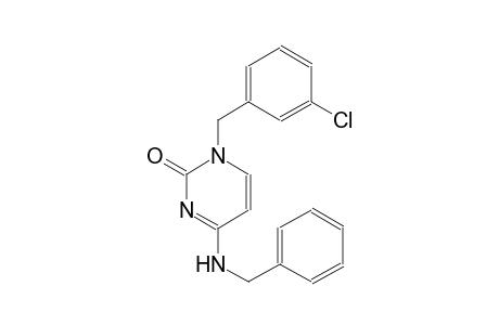 2(1H)-pyrimidinone, 1-[(3-chlorophenyl)methyl]-4-[(phenylmethyl)amino]-