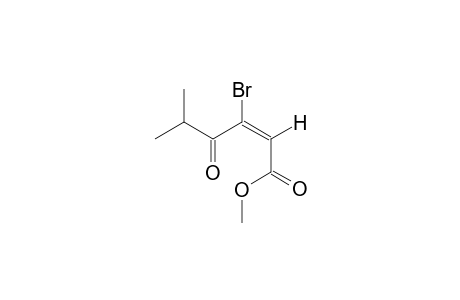 (E)-3-bromo-4-keto-5-methyl-hex-2-enoic acid methyl ester