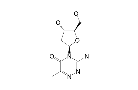 3-AMINO-2-(2-DEOXY-BETA-D-ERYTHRO-PENTOFURANOSYL)-6-METHYL-1,2,4-TRIAZIN-5-(4H)-ONE