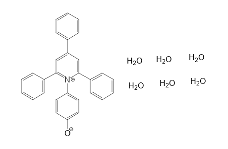 1-(p-hydroxyphenyl)-2,4,6-triphenylpyridinium hydroxide, inner salt, hexahydrate