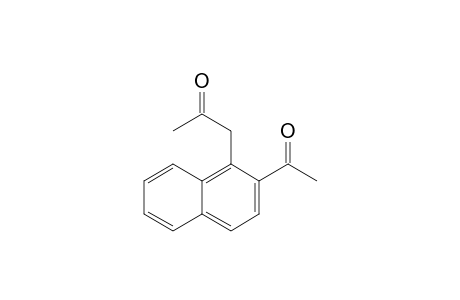 1-(2-acetyl-1-naphthalenyl)-2-propanone