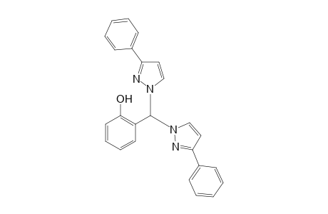 (2-Hydroxyphenyl)bis(3-phenylpyrazolyl)methane