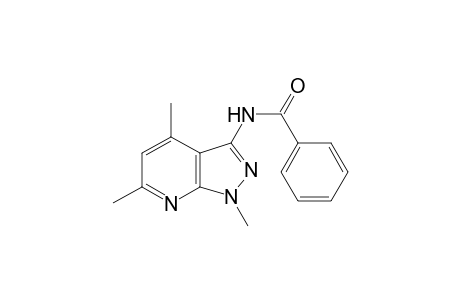 Benzamide, N-(1,4,6-trimethyl-1H-pyrazolo[3,4-b]pyridin-3-yl)-