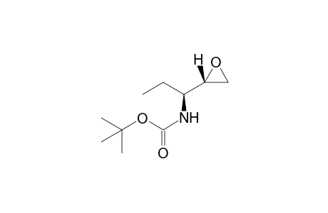 t-Butyl (1S)-1-[(2S)-oxiran-2'-yl]propyl-carbamate