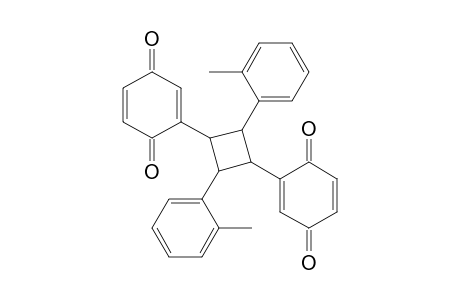 2-[3-(3,6-diketocyclohexa-1,4-dien-1-yl)-2,4-bis(o-tolyl)cyclobutyl]-p-benzoquinone