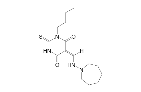 (5E)-1-butyl-5-[(hexahydro-1H-azepin-1-ylamino)methylene]-2-thioxodihydro-4,6(1H,5H)-pyrimidinedione