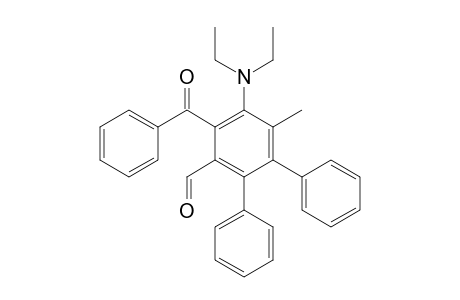 [1,1':2',1''-Terphenyl]-3'-carboxaldehyde, 4'-benzoyl-5'-(diethylamino)-6'-methyl-